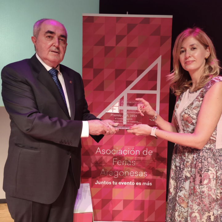 El Consejo Aragonés de Cámaras de Comercio, Premio AFA 2021