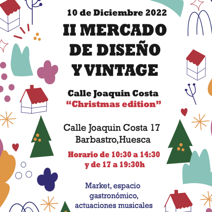 II Mercado de diseño – Christmas edition, en Barbastro