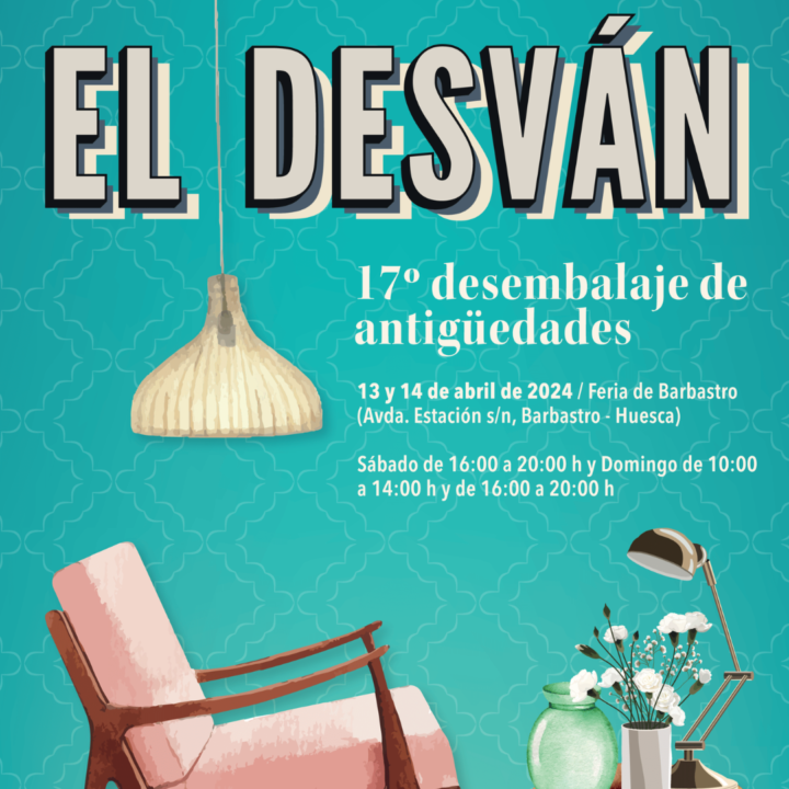 Feria El Desván, antigüedades y cultura en Barbastro