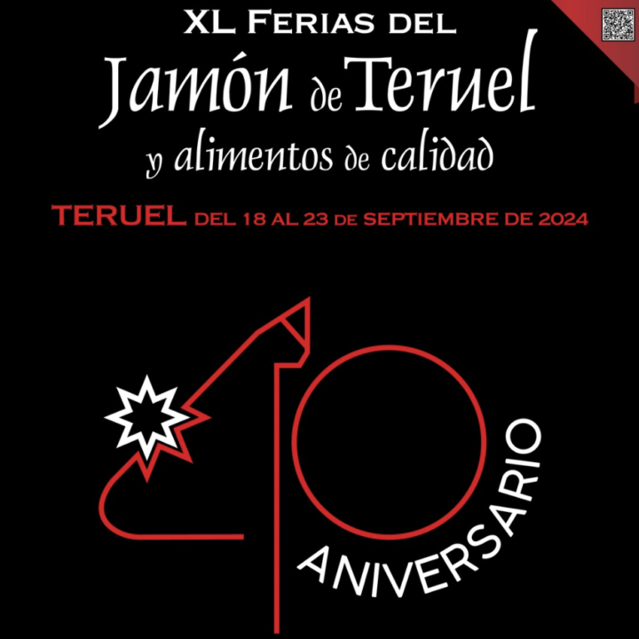 XL Ferias del Jamón de Teruel, del 18 al 23 de septiembre