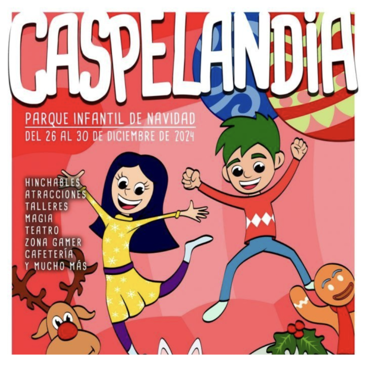 Caspelandia regresa en Navidad con magia y muchas sorpresas