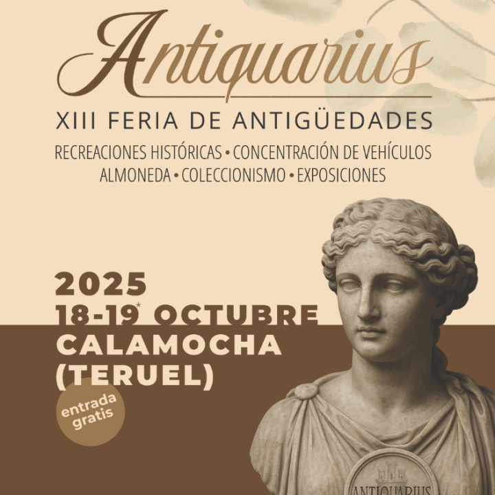 Calamocha acoge la XIII Antiquarius, la Feria de Antigüedades