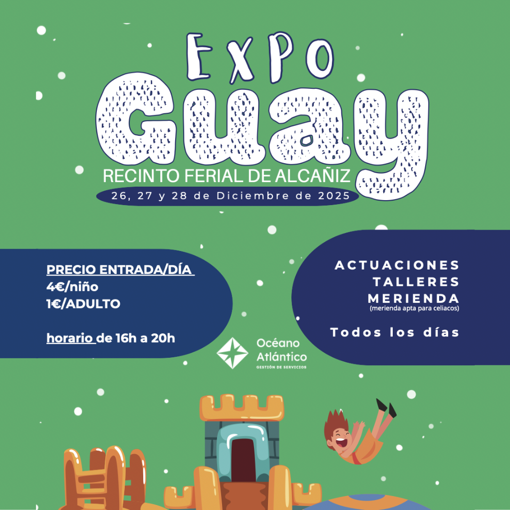ExpoGuayGuay llena de ilusión la Navidad en Alcañiz