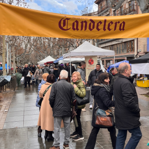 La Feria de la Candelera en Barbastro celebra su 514ª edición