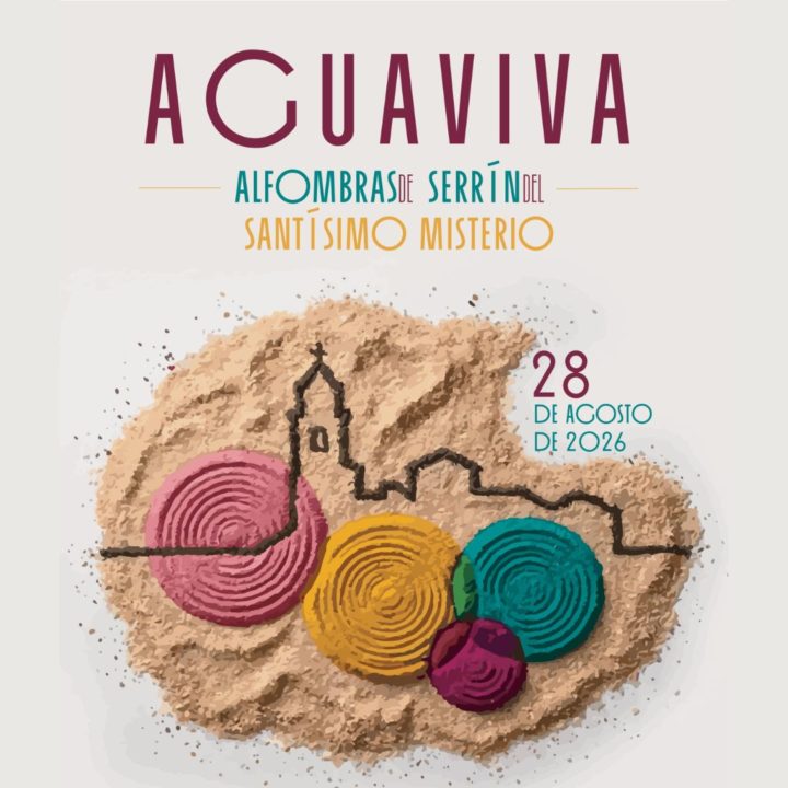Color y tradición anuncian las Alfombras del Santísimo Misterio de Aguaviva