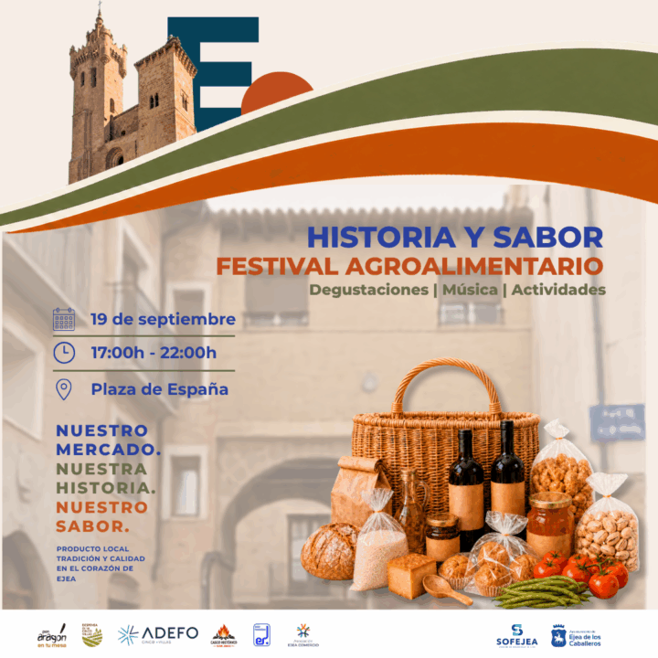 Ejea celebra ‘Historia y Sabor’, un festival que pone en valor la agroalimentación