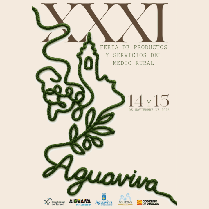 La XXXI Feria de Aguaviva presenta su cartel con un hilo que conecta tradición, territorio e identidad rural